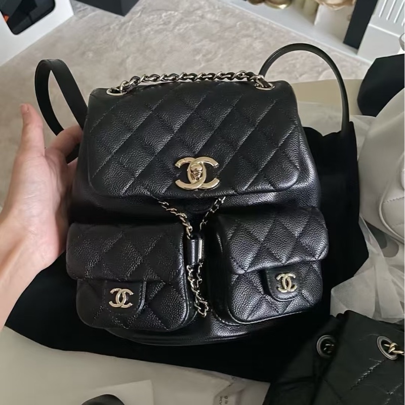 CHANEL 24A Duma荔枝皮中青蛙 🐸 全新閒置 可送禮等級🎁-2