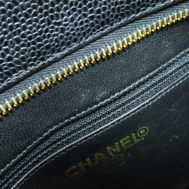 香奈兒復刻版手提包,金色五金配件,粒面小牛皮,女士包。-7