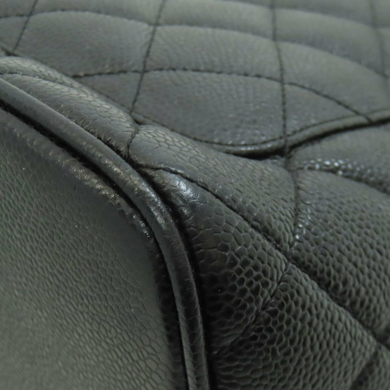 香奈兒復刻版手提包,金色五金配件,粒面小牛皮,女士包。-19