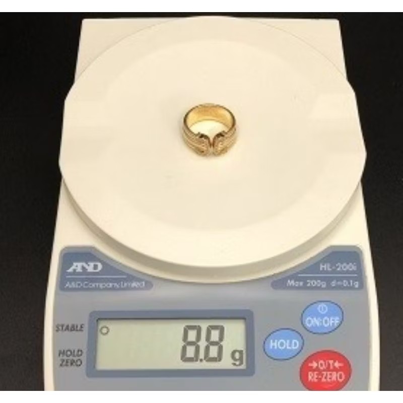 時光萃煉 Cartier 卡地亞 Trinity 三環 18K金 1997古典鑽戒-10