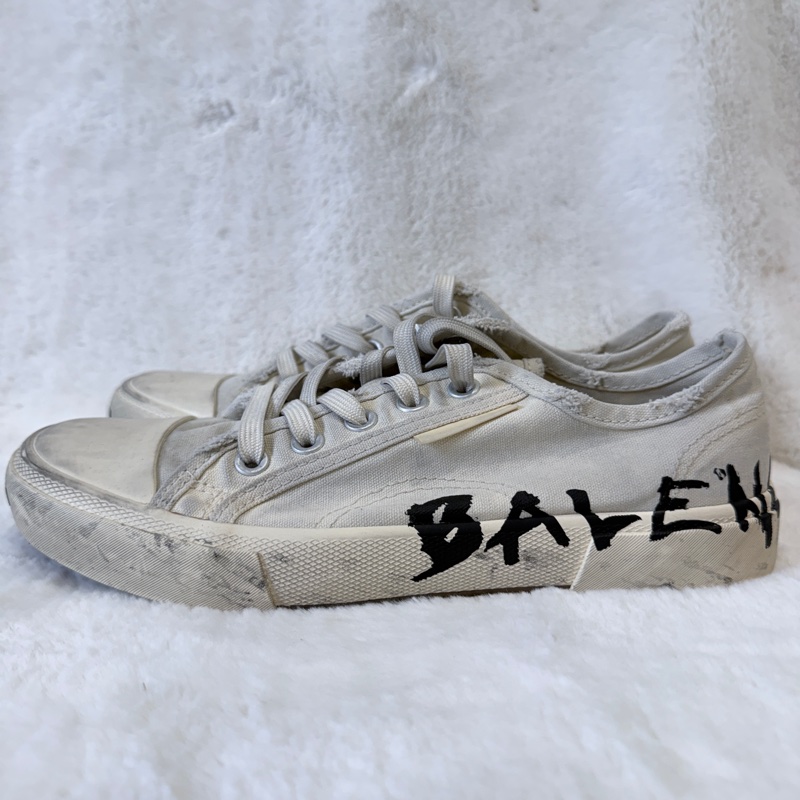 Balenciaga✨塗鴉帆布鞋做舊髒髒鞋休閒鞋 #39-6