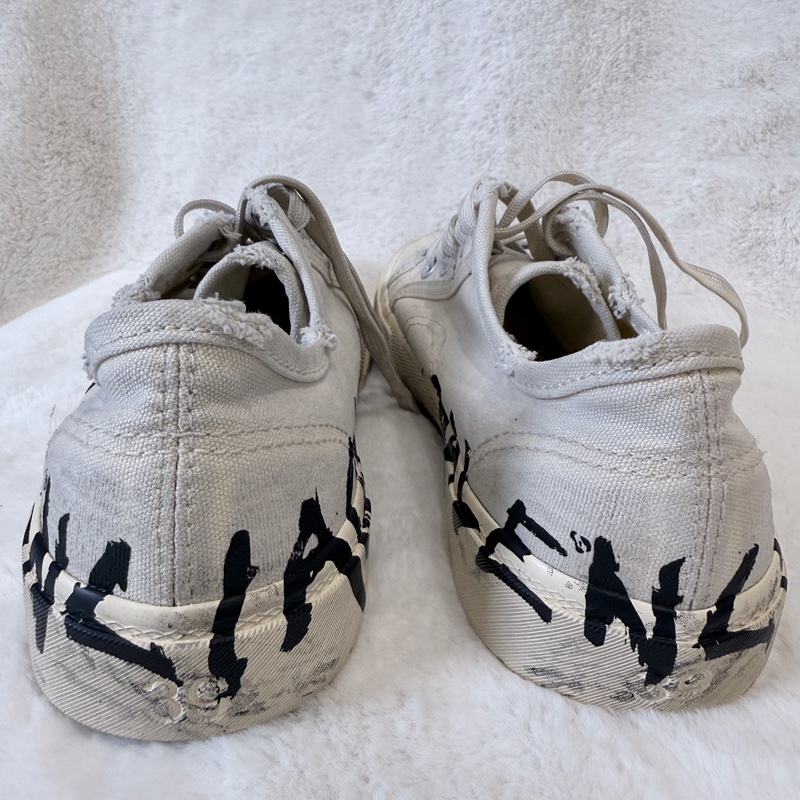 Balenciaga✨塗鴉帆布鞋做舊髒髒鞋休閒鞋 #39-15