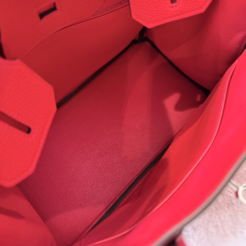 閒置新❤️Hermes✨birkin 30 bk30 紅色 D刻 有購證-36