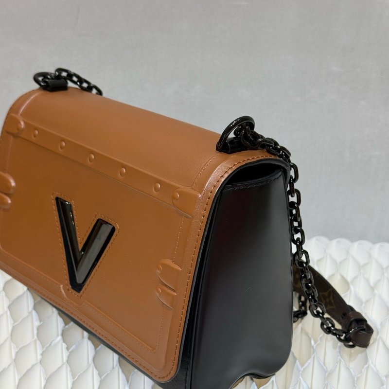 lv 鄧紫棋同款扭扭包 芯片款 23.0x 17.0x 9.5 cm 98新配件塵袋-4