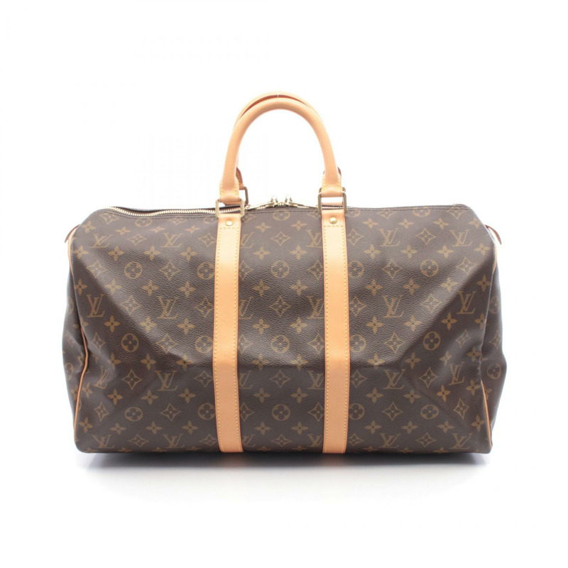 路易威登 Keepall 45 旅行手提包 M41428 Monogram 帆布皮革二手-0