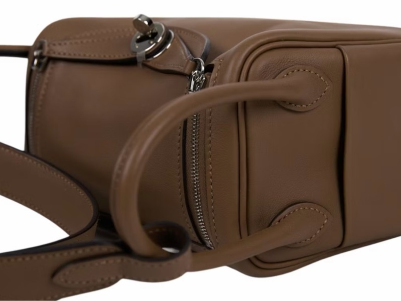 Hermes mini lindy 威瑪犬米色 有購證/盒/塵-5