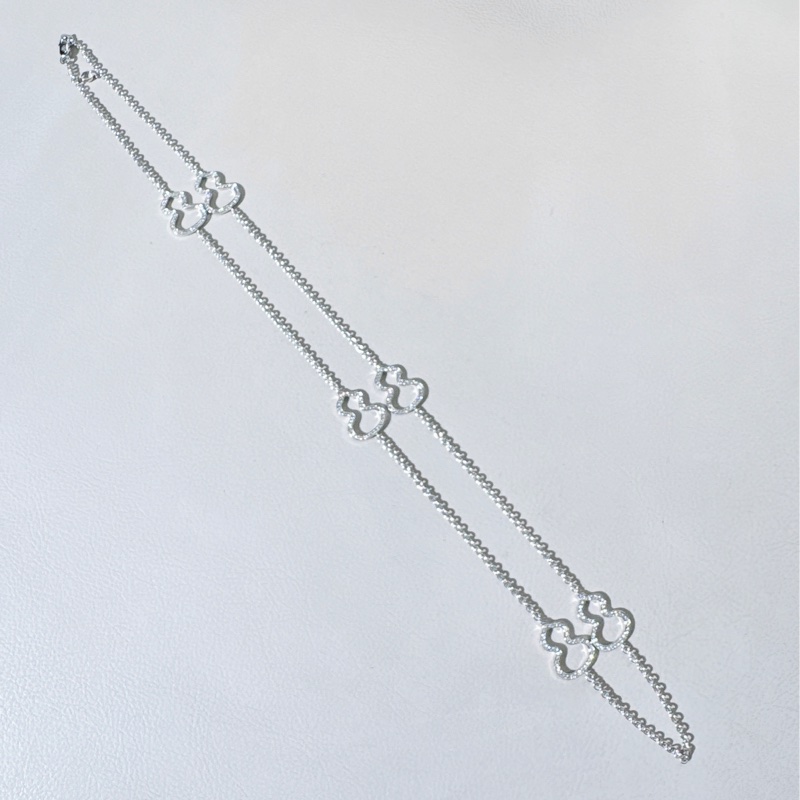 Qeelin 麒麟 18K 白金滿鑽葫蘆毛衣鏈-6