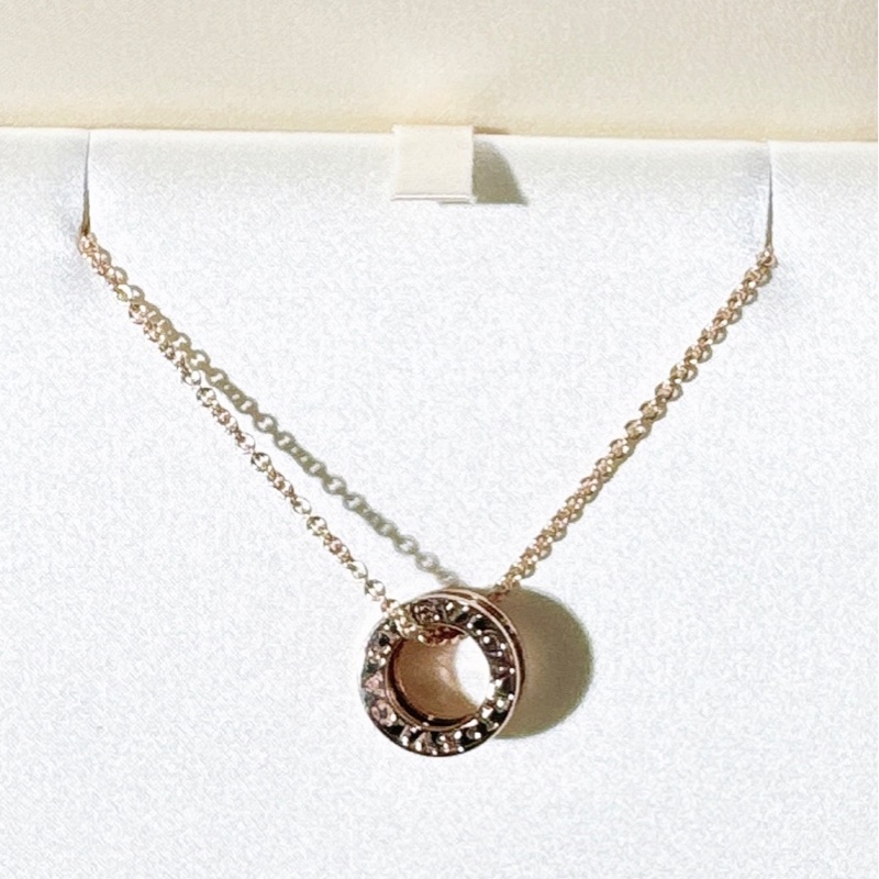 Bvlgari寶格麗 爆款 B.ZERO1 系列 玫瑰金彈簧項鍊-2