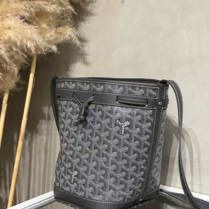 GOYARD Petit flot水桶包 - 灰-3