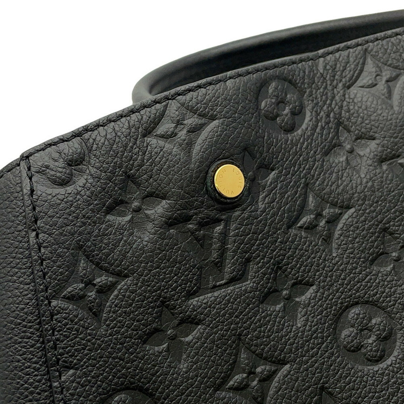 路易威登 Monogram Empreinte Montaigne MM M41048 手提包,兩用肩背包,黑色,Monogram 印花,女士手提包,LOUIS VUITTON-8