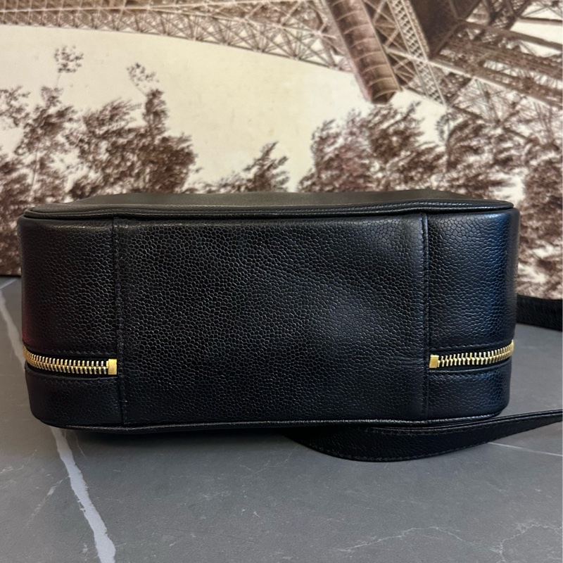 ♦️MYMluxurybag ♦️ Chanel 荔枝皮 古董袋 盒子袋 肩背袋 斜拷袋-7