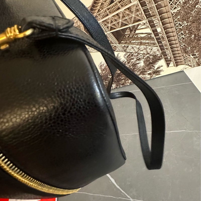 ♦️MYMluxurybag ♦️ Chanel 荔枝皮 古董袋 盒子袋 肩背袋 斜拷袋-18