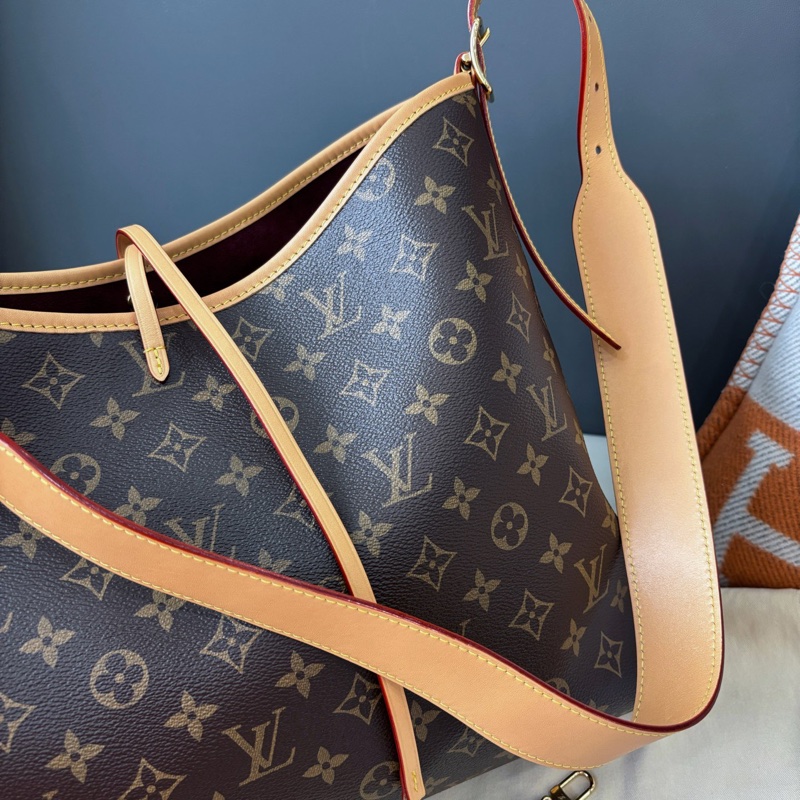 【近新閒置品】Louis Vuitton 路易威登 LV 老花中號Carryall 芯片款-6