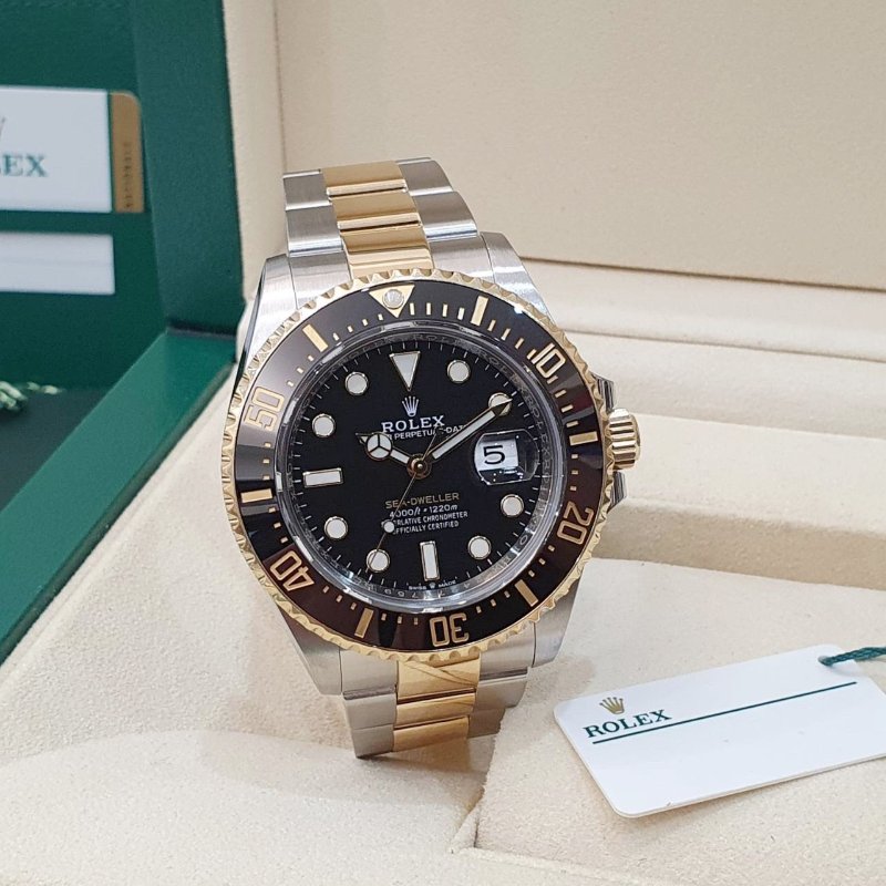 【大眾名錶】ROLEX 勞力士 126603 Sea-Dweller 2019/05全配件 單金海使 大眾名錶B1235-1