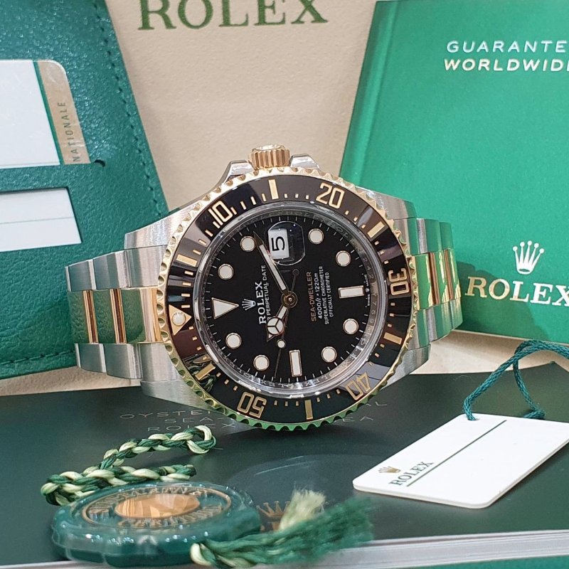 【大眾名錶】ROLEX 勞力士 126603 Sea-Dweller 2019/05全配件 單金海使 大眾名錶B1235-4