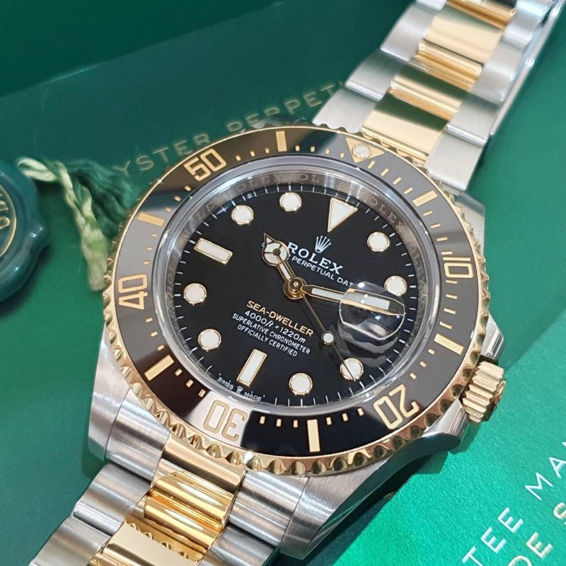 【大眾名錶】ROLEX 勞力士 126603 Sea-Dweller 2019/05全配件 單金海使 大眾名錶B1235-8