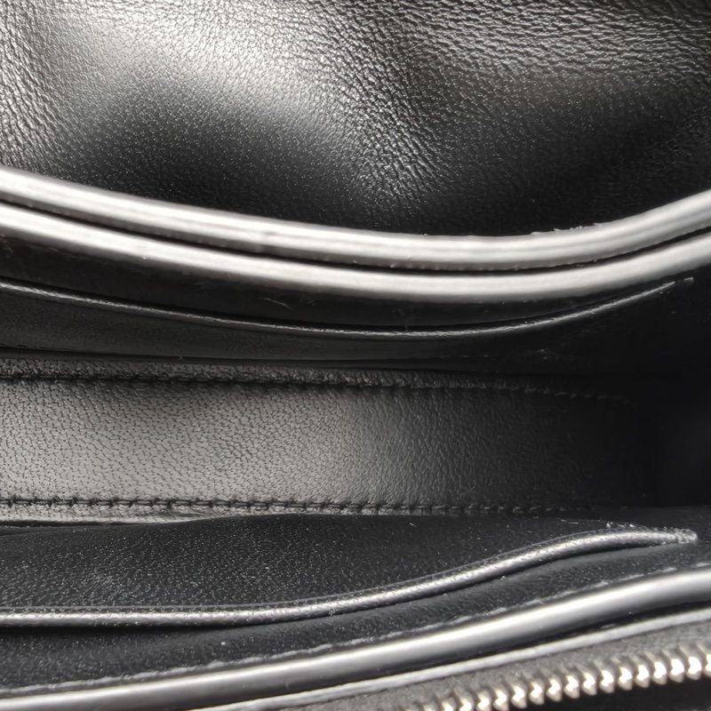 BALENCIAGA 深灰牛仔布crush沙漏包XS碼-5