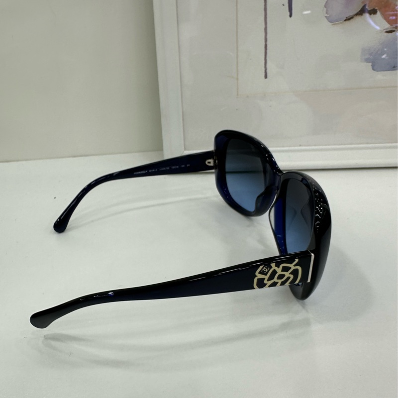 Chanel香奈兒 山茶花墨鏡 墨鏡-2