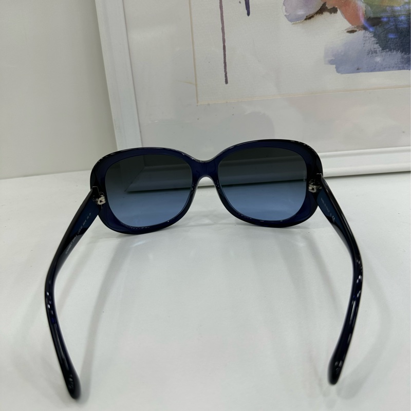 Chanel香奈兒 山茶花墨鏡 墨鏡-3