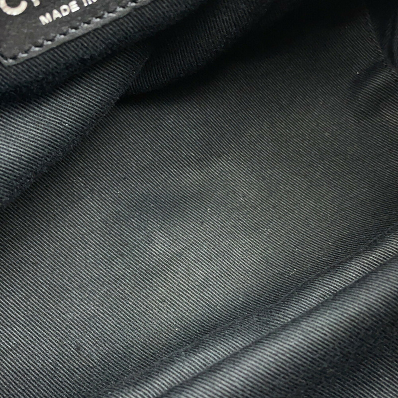 香奈兒鏈條單背包,Coco Mark,大號Coco,皮革,香奈兒手提包,黑色,女士手提包-9