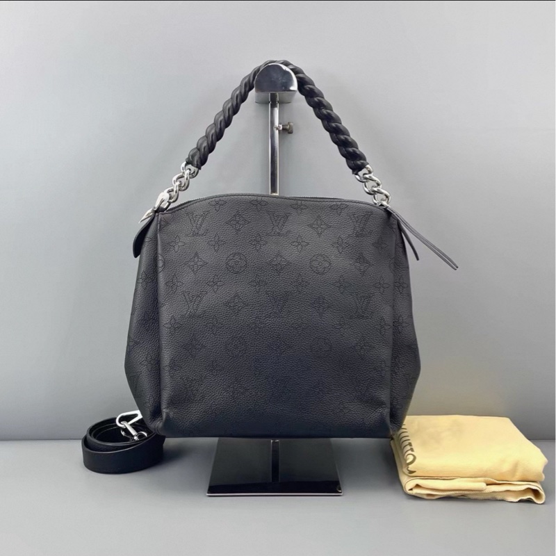 全網最低價😍Lv路易威登黑色老花babylone chain鏤空手提包單肩斜挎包-4