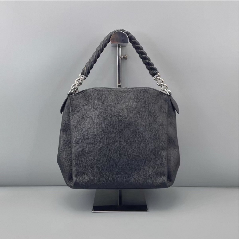 全網最低價😍Lv路易威登黑色老花babylone chain鏤空手提包單肩斜挎包-5