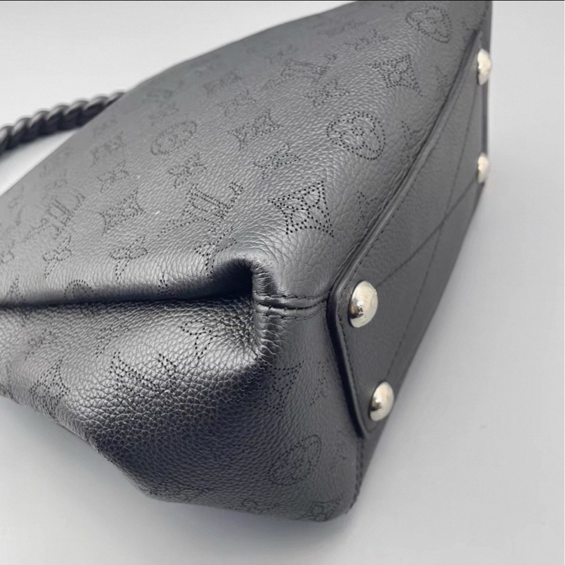 全網最低價😍Lv路易威登黑色老花babylone chain鏤空手提包單肩斜挎包-10