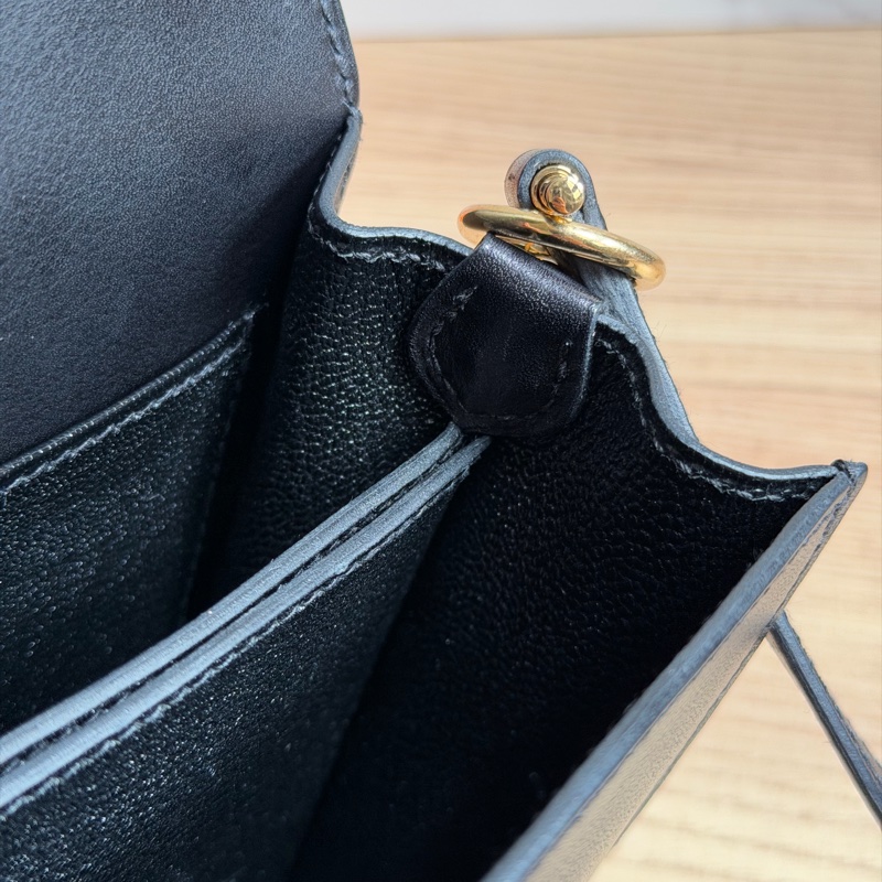 Hermes 黑金 Roulis mini 19豬鼻子包-22