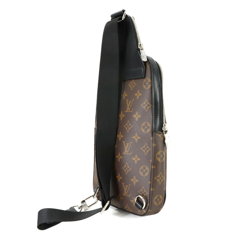 路易威登 Monogram Macassar Avenue 斜背包/肩背包 M46327 RFID-1