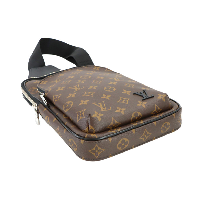 路易威登 Monogram Macassar Avenue 斜背包/肩背包 M46327 RFID-2