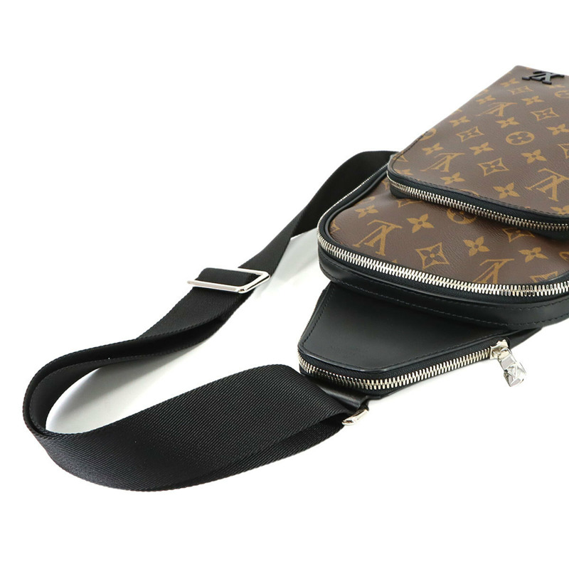 路易威登 Monogram Macassar Avenue 斜背包/肩背包 M46327 RFID-3