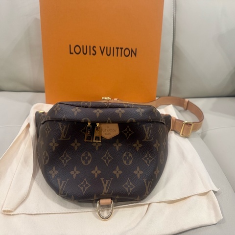 LV Bumbag 停產絕版老花胸腰包 M43644