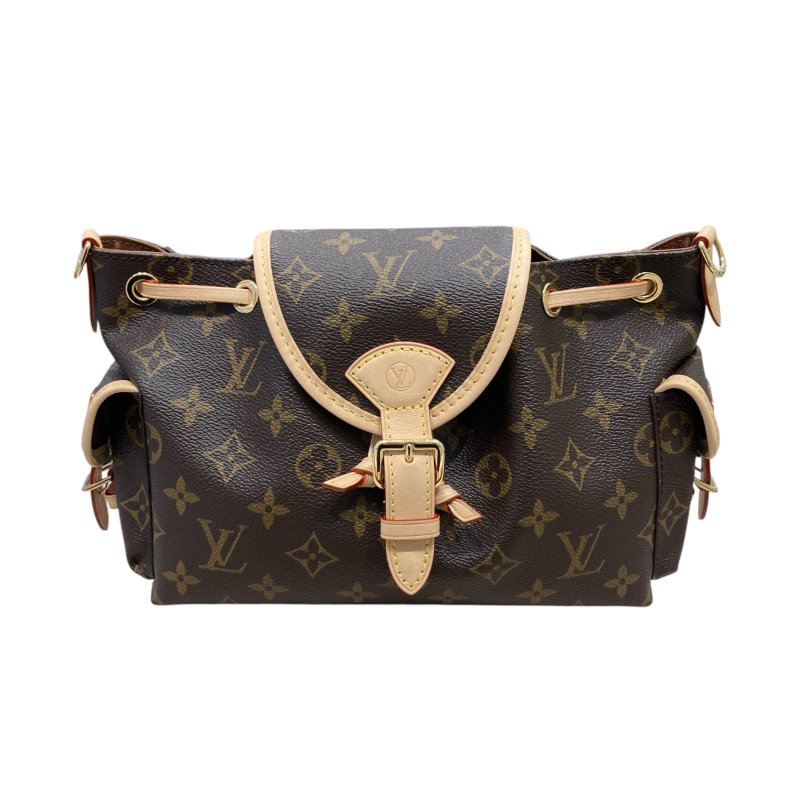LOUIS VUITTON 路易威登 M25085 2025 早秋系列 ODYSSÉE 側背手提包 帆布 棕色 金釦-1