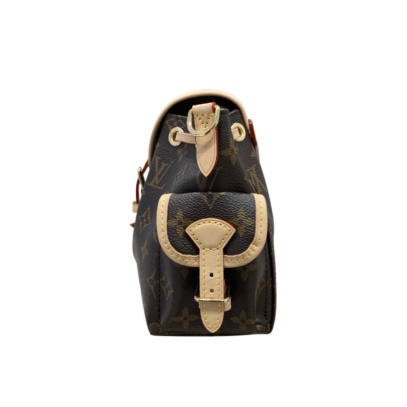 LOUIS VUITTON 路易威登 M25085 2025 早秋系列 ODYSSÉE 側背手提包 帆布 棕色 金釦-3