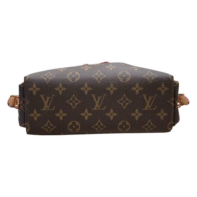 LOUIS VUITTON 路易威登 M25085 2025 早秋系列 ODYSSÉE 側背手提包 帆布 棕色 金釦-5