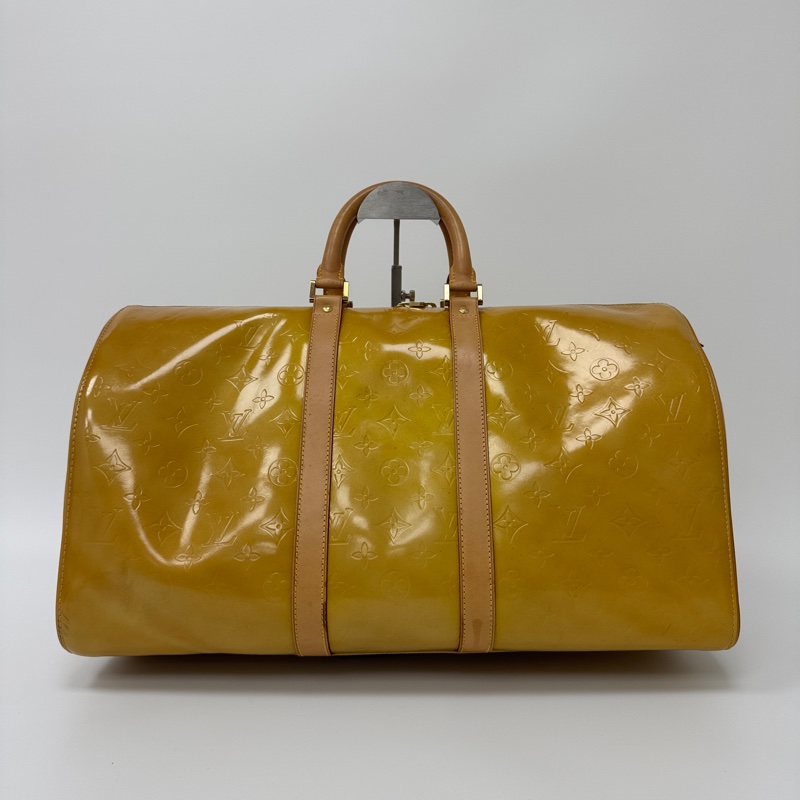 【赫蒂國際精品】 Louis Vuitton 路易威登 Keepall 45 Monogram Vernis 系列中古旅行袋 vintage-4