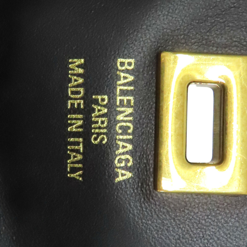 黑色 牛皮 Rodeo 鍊帶 兩用包 (情人節限量款)【BALENCIAGA 巴黎世家】 819429-5