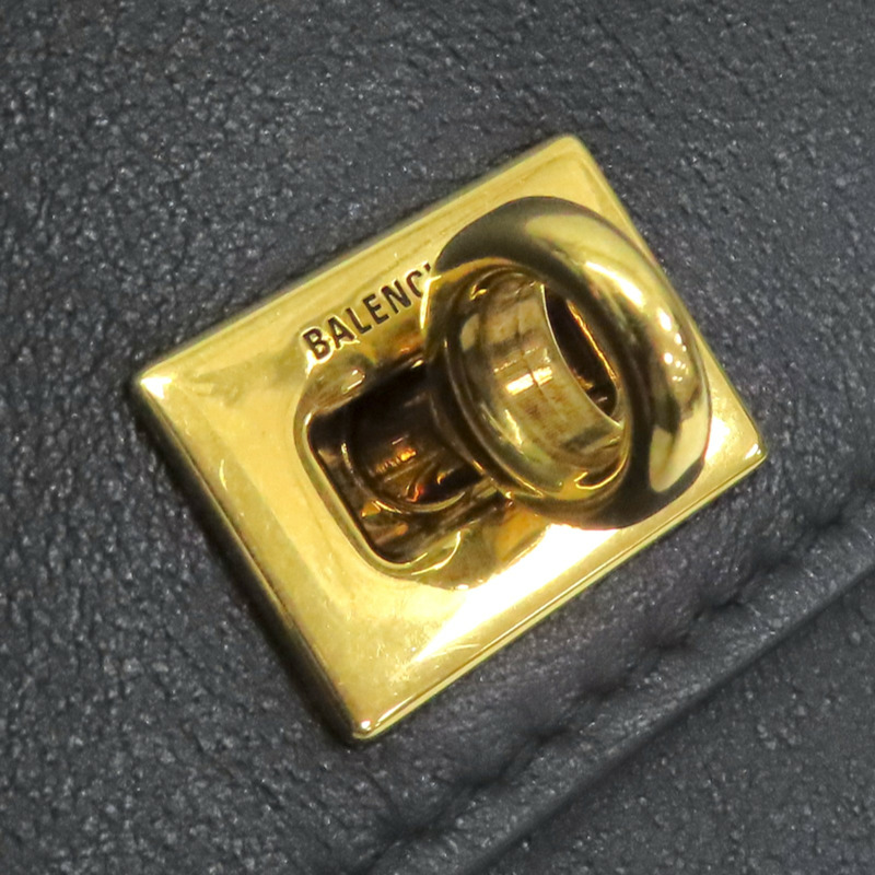 黑色 牛皮 Rodeo 鍊帶 兩用包 (情人節限量款)【BALENCIAGA 巴黎世家】 819429-7