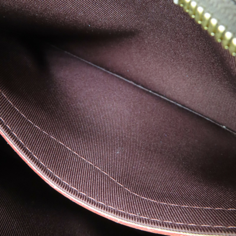 棕色 原花帆布 Boulogne PM 肩背包【LOUIS VUITTON LV 路易威登】 M45832-6