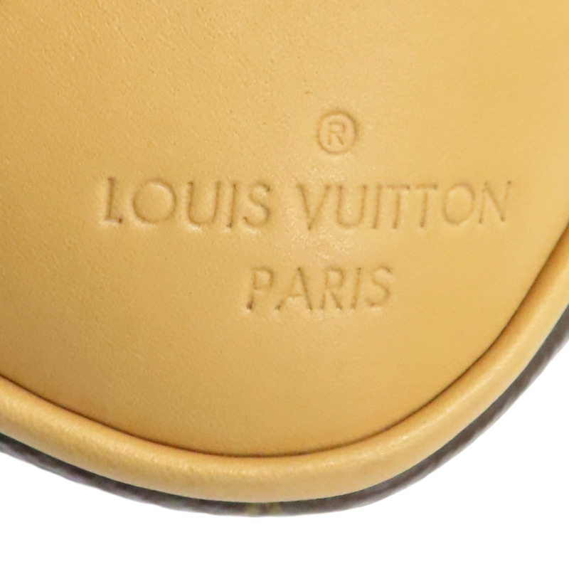 棕色 原花帆布 Boulogne PM 肩背包【LOUIS VUITTON LV 路易威登】 M45832-8