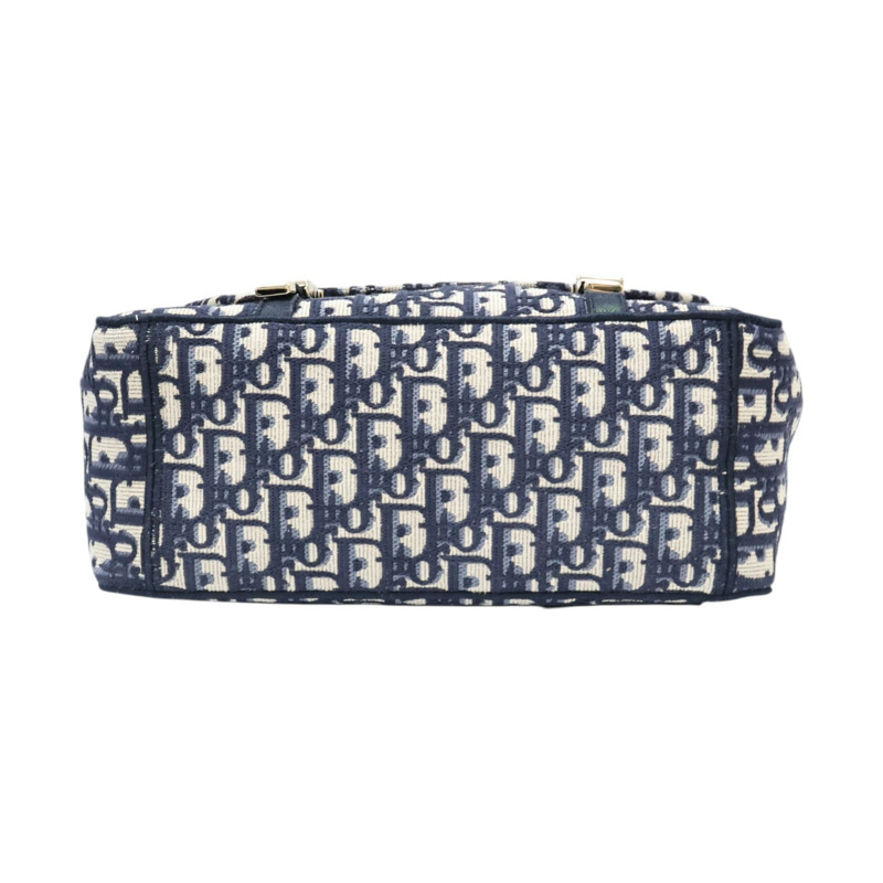 藍色 Oblique 刺繡 帆布 Diorcamp 肩背包 斜背包【Dior 迪奧】 M1240ORIW-3