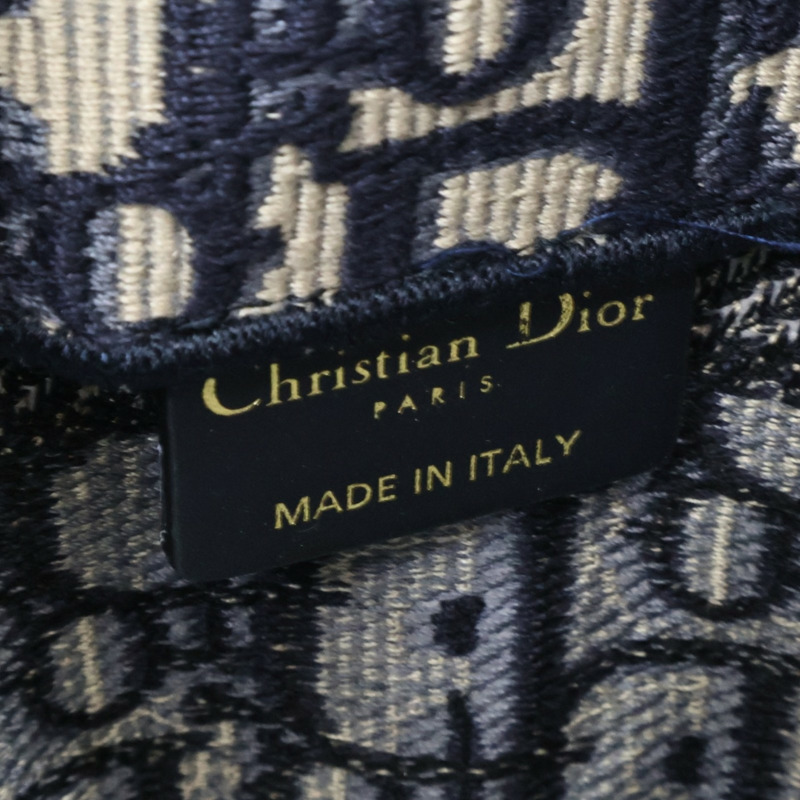 藍色 Oblique 刺繡 帆布 Diorcamp 肩背包 斜背包【Dior 迪奧】 M1240ORIW-5