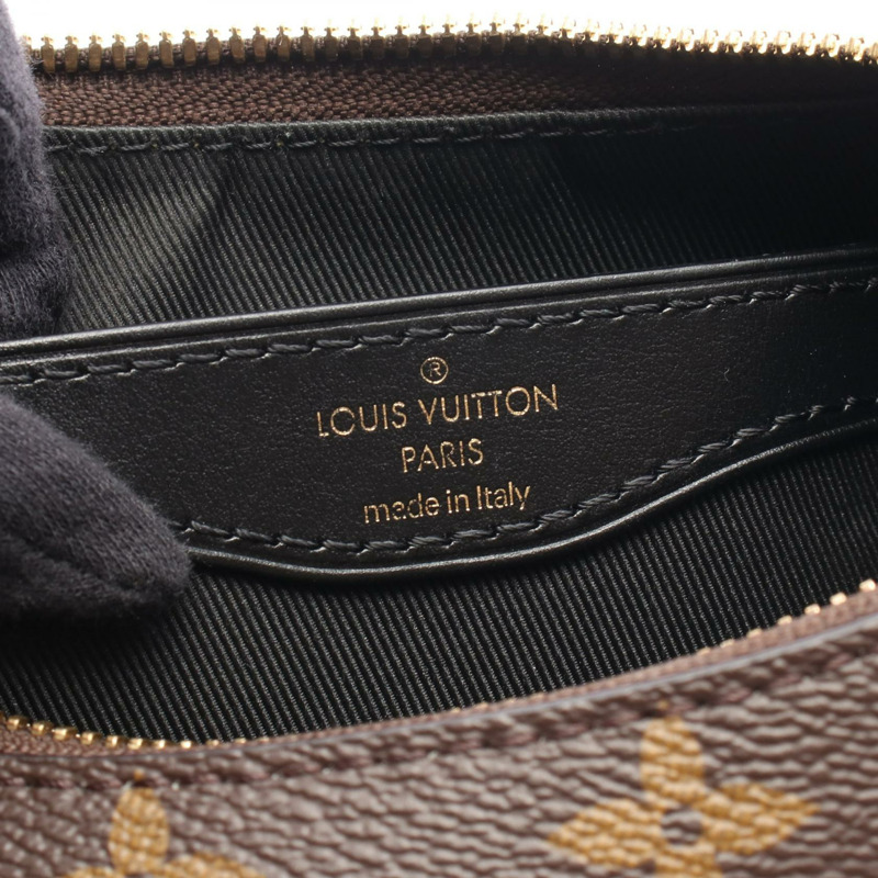 路易威登 Boulogne NM 鏈條單背包 M45831 Monogram 皮革 棕色-3