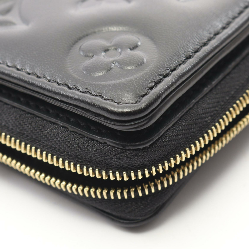 路易威登 Portefeuille Lou 雙折皮夾 M81599 Monogram 壓花二手-6