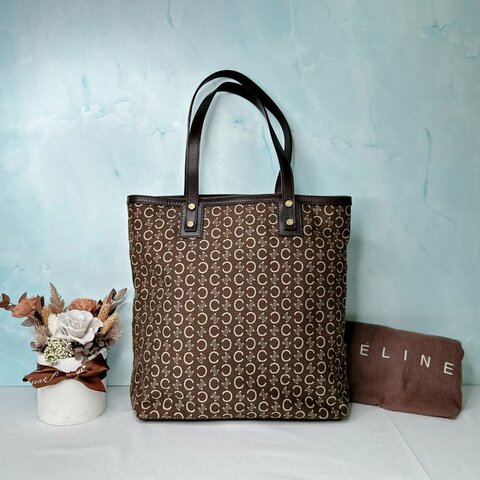 CELINE 單寧布手提肩背包