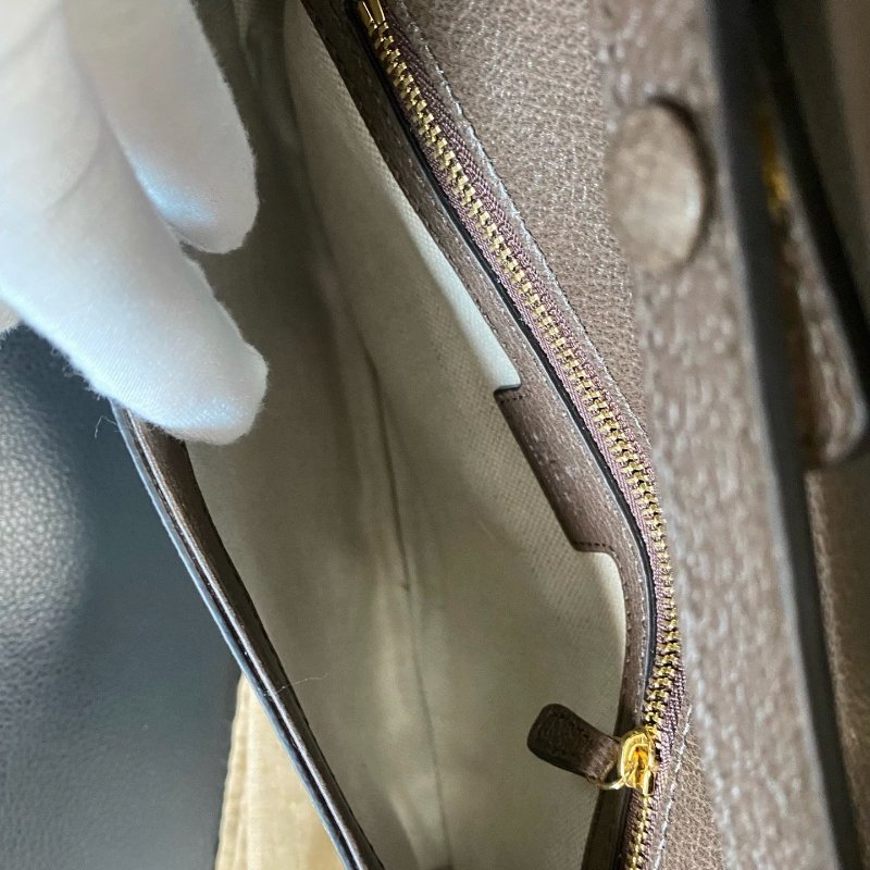 Gucci Blondie系列老花雙G鏈條包 28x 16x 4cm  99新配件肩帶塵袋-8