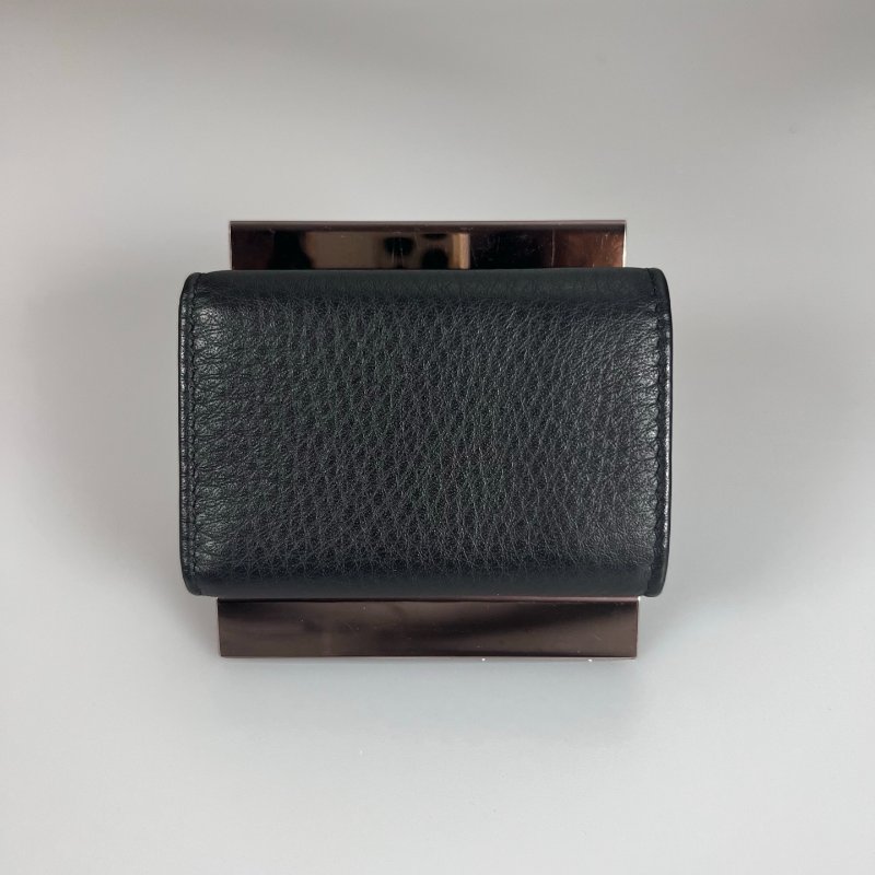 BALENCIAGA 551921 黑三折短夾-2