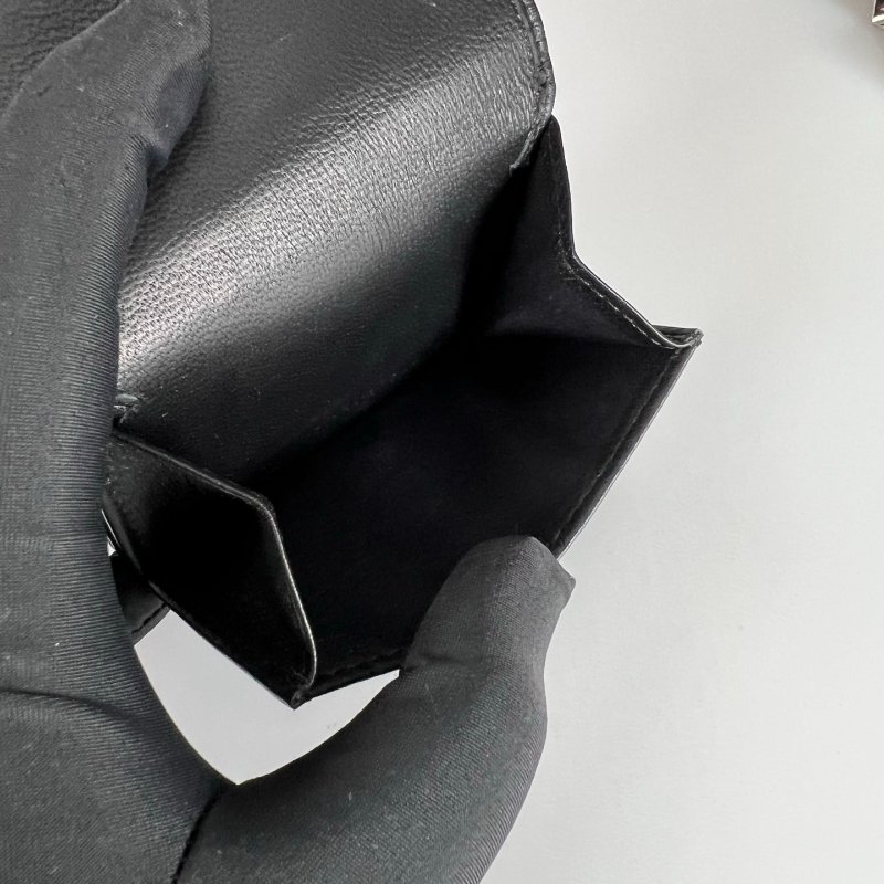 BALENCIAGA 551921 黑三折短夾-8