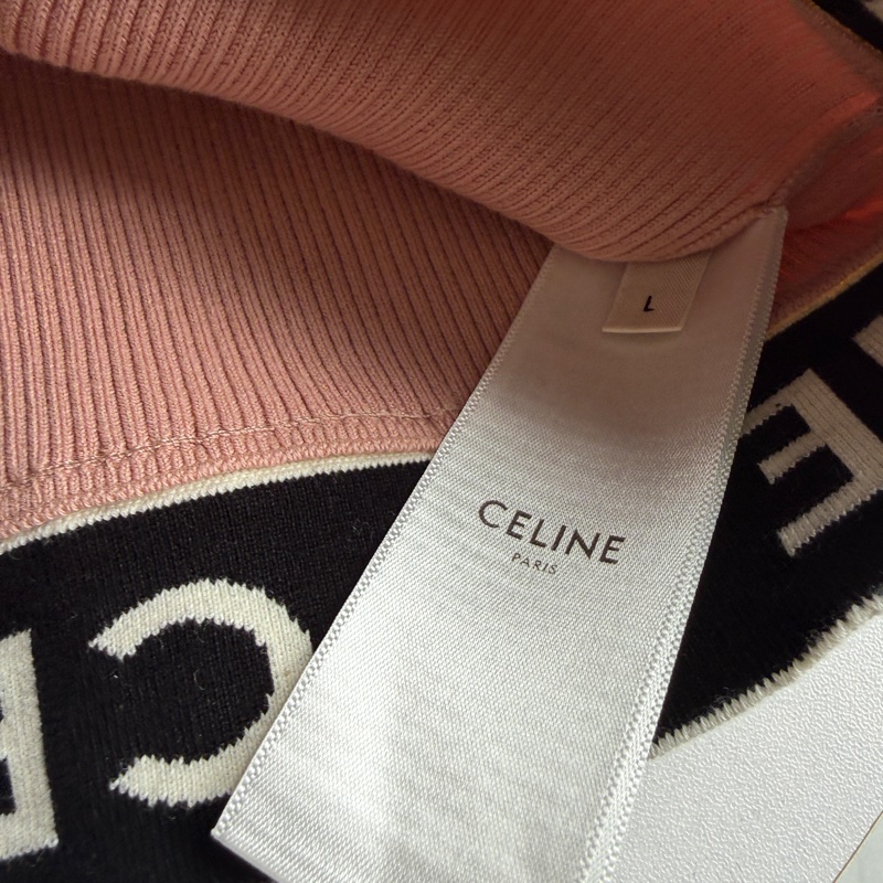 Celine 粉色運動背心🎽-2