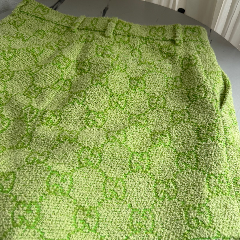 Gucci 超美綠色短褲🩳-3